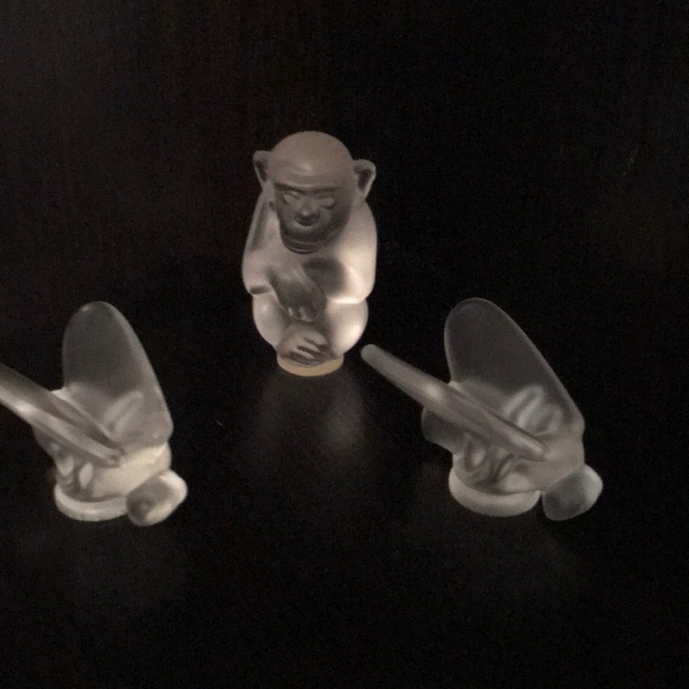 Sevres  French crystal figurines